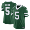 New York Jets Garrett Wilson Legacy Green Team Vapor F.U.S.E. Stitched Limited Jersey