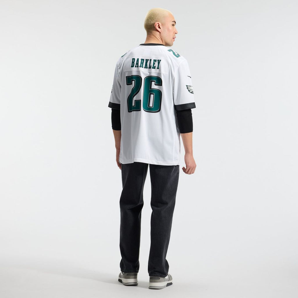 Philadelphia Eagles Saquon Barkley Midnight Green Team Game Jersey