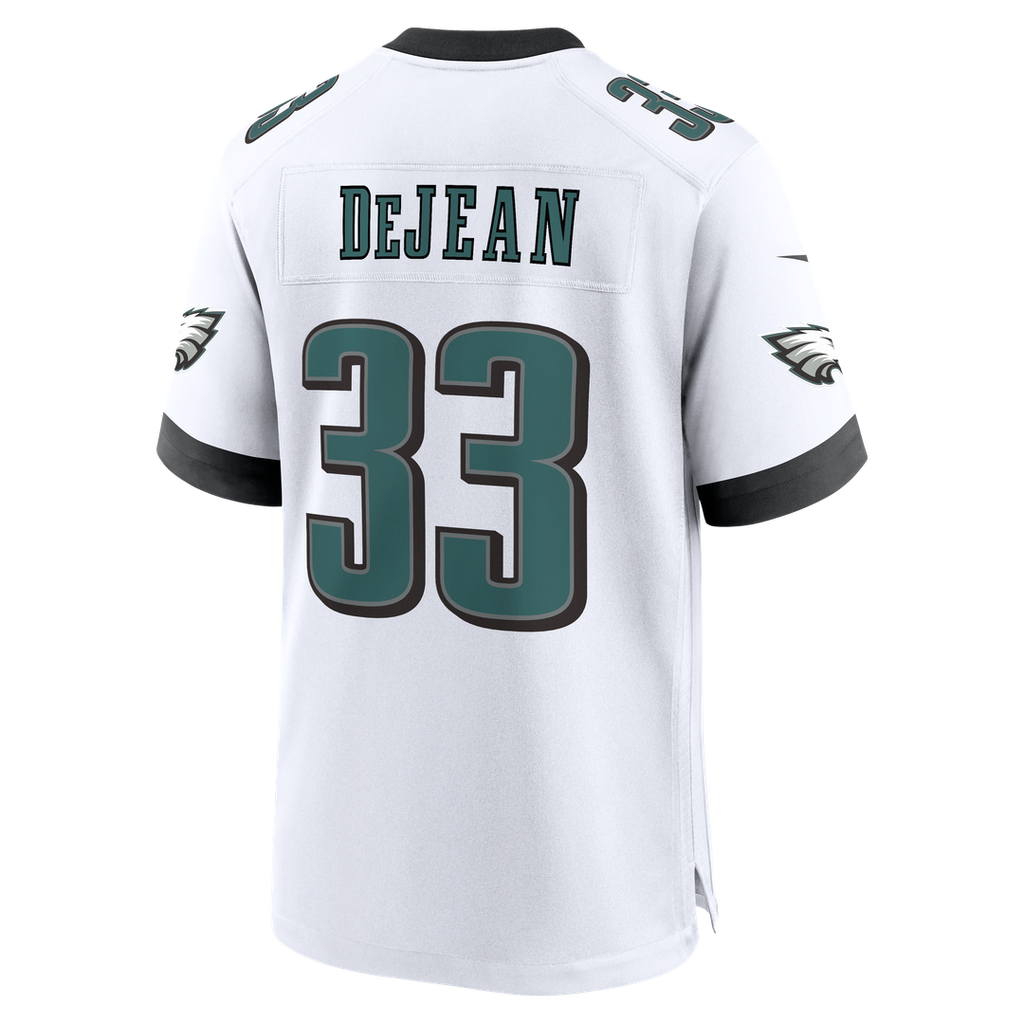 Philadelphia Eagles Cooper DeJean White Game Jersey