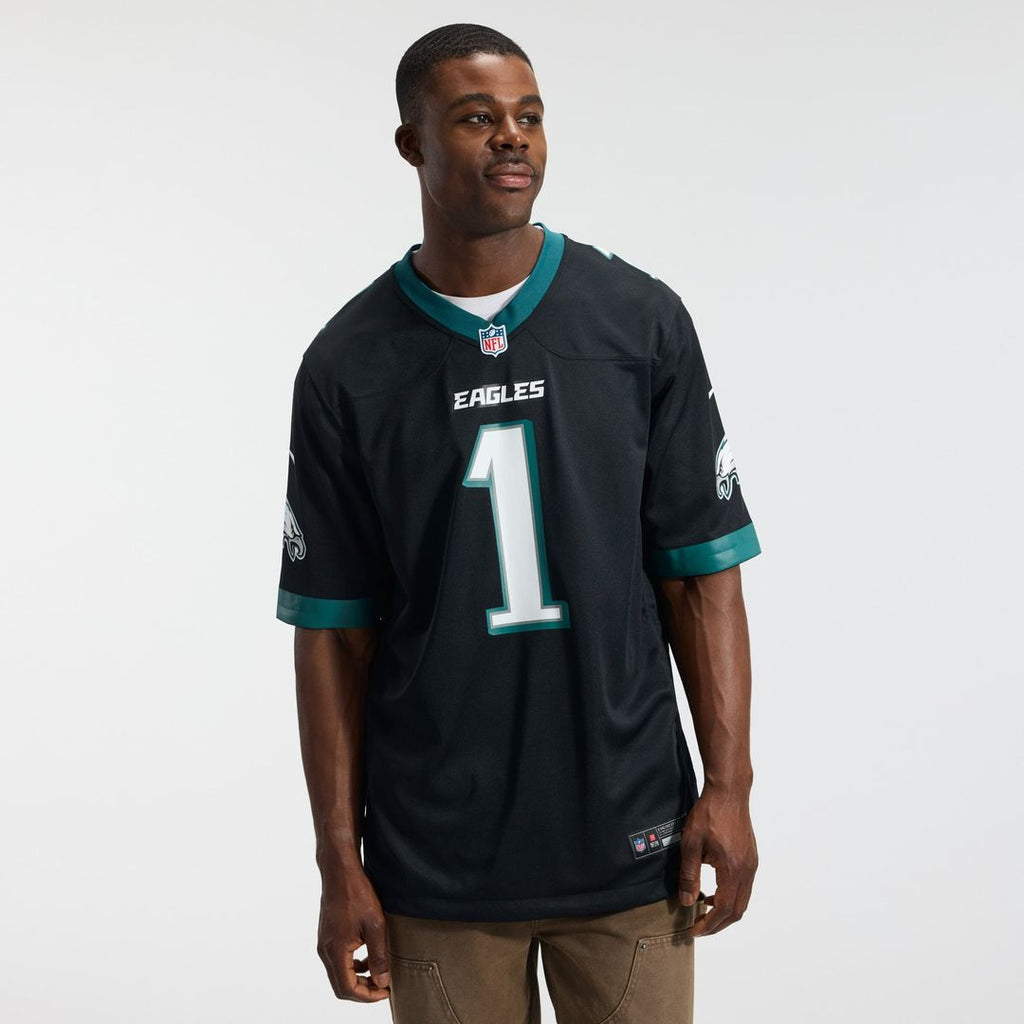 Philadelphia Eagles Jalen Hurts Black Alternate Game Jersey