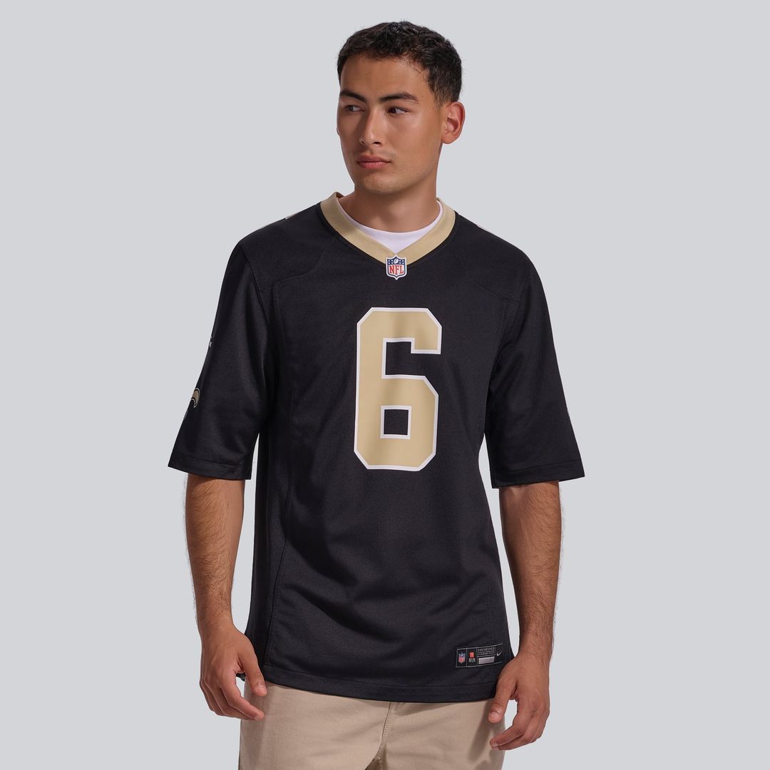 New Orleans Saints Tyler Shough White Game Player Jersey