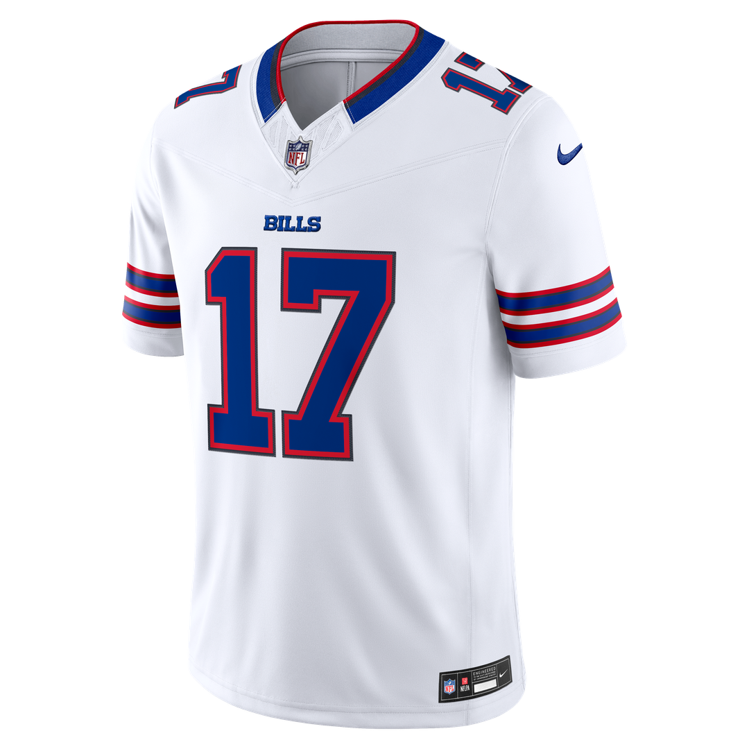 Buffalo Bills Josh Allen Gray Nickel City Vapor F.U.S.E. Stitched Limited Jersey