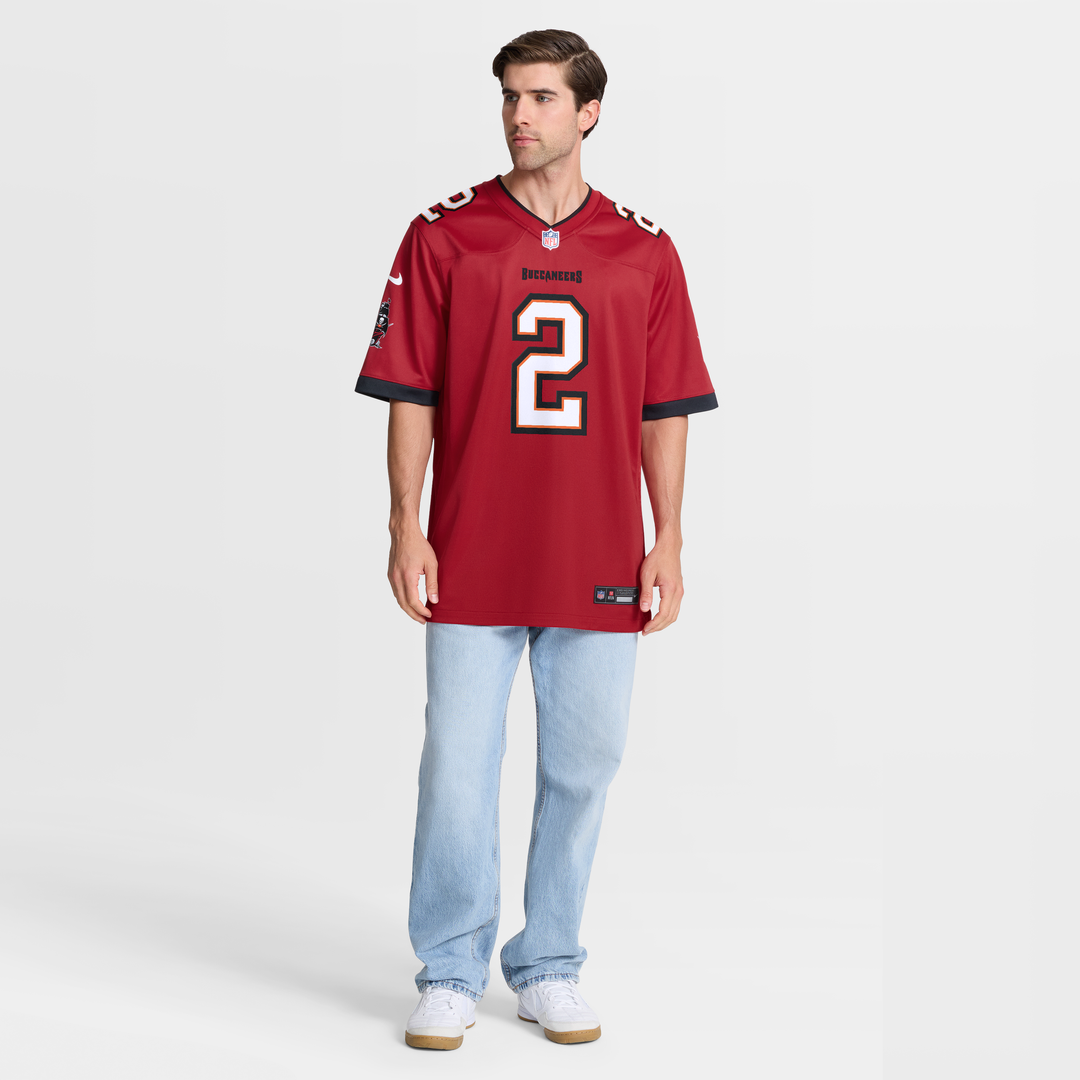 Tampa Bay Buccaneers Emeka Egbuka White Game Jersey