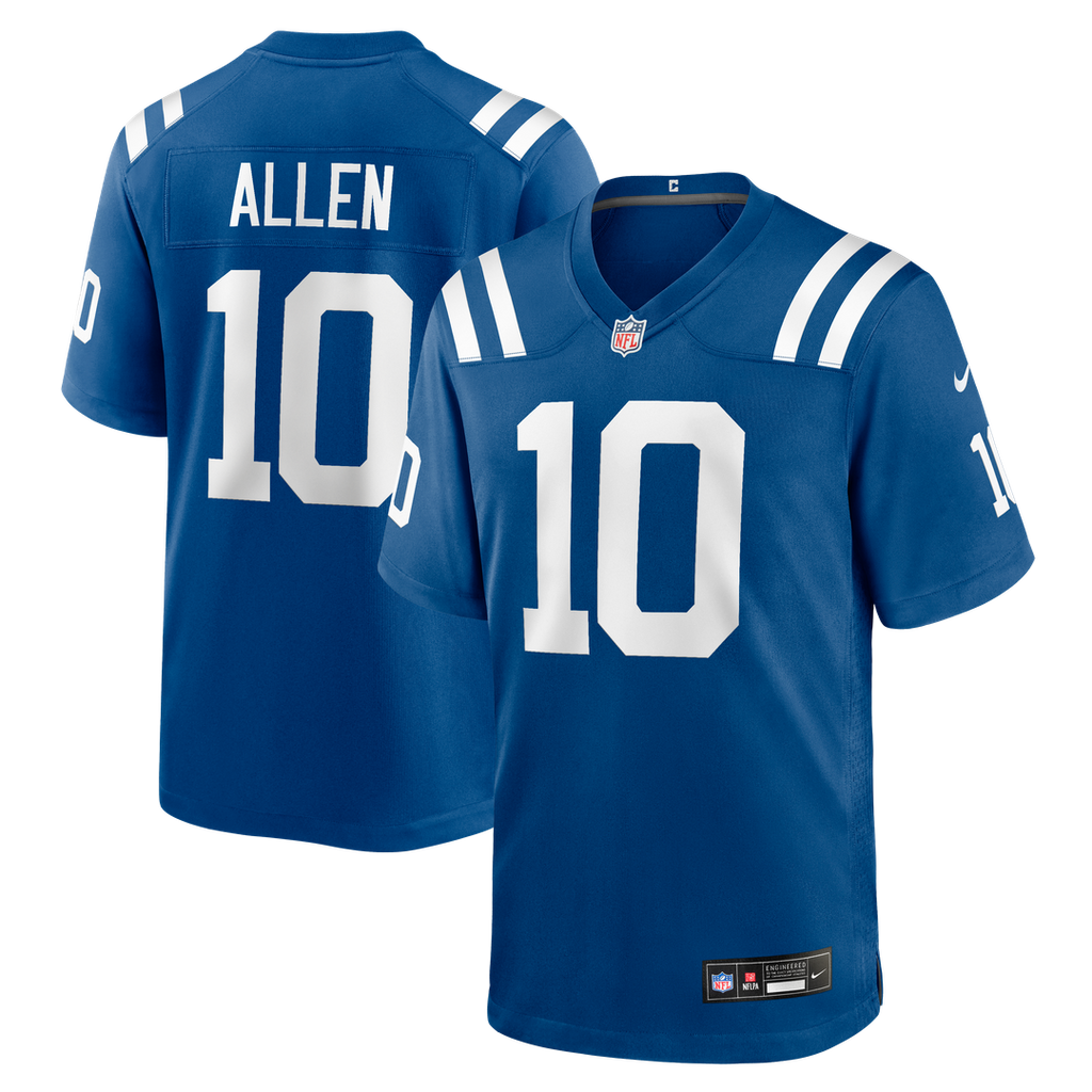 Indianapolis Colts Keenan Allen Royal Team Game Jersey