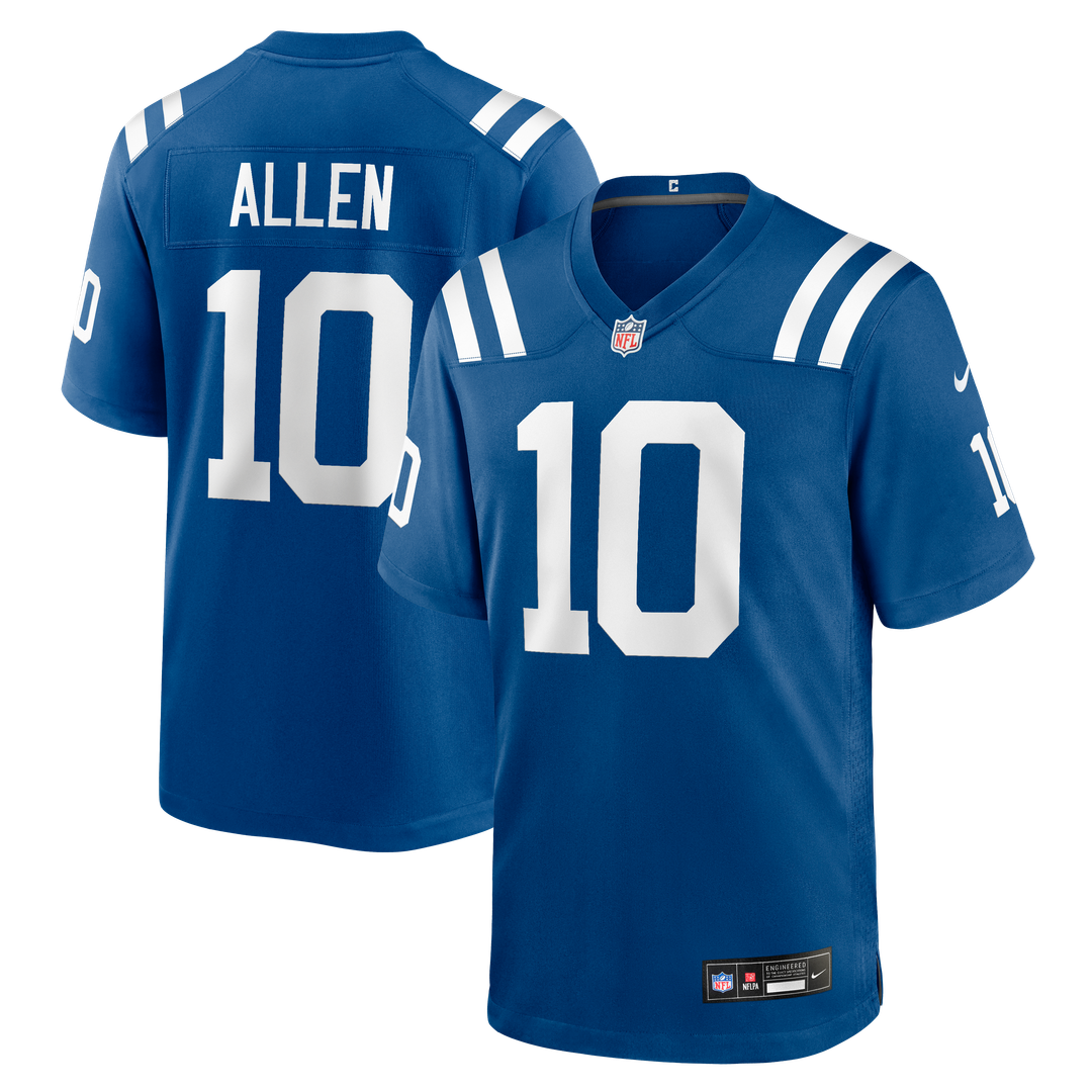 Indianapolis Colts Keenan Allen Royal Team Game Jersey