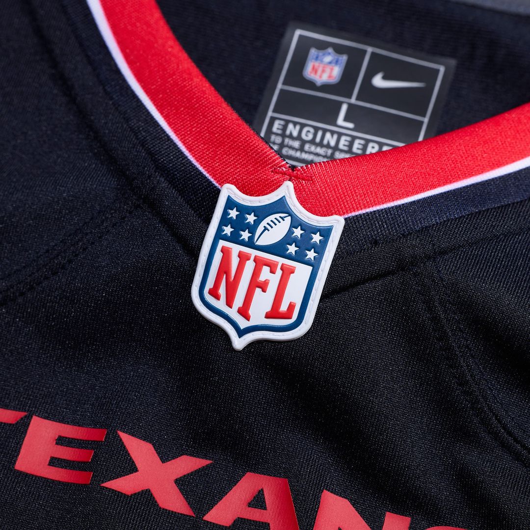 Houston Texans Number 1 Groom Navy Game Jersey