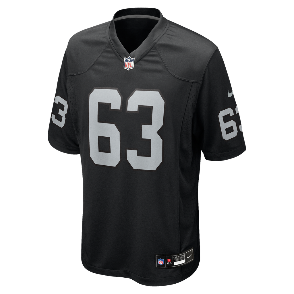 Las Vegas Raiders Gene Upshaw Black Game Retired Player Jersey