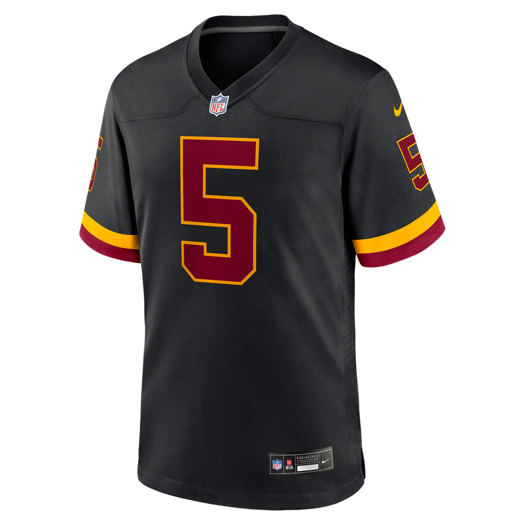 Washington Commanders Jayden Daniels White Game Super Bowl Era Jersey