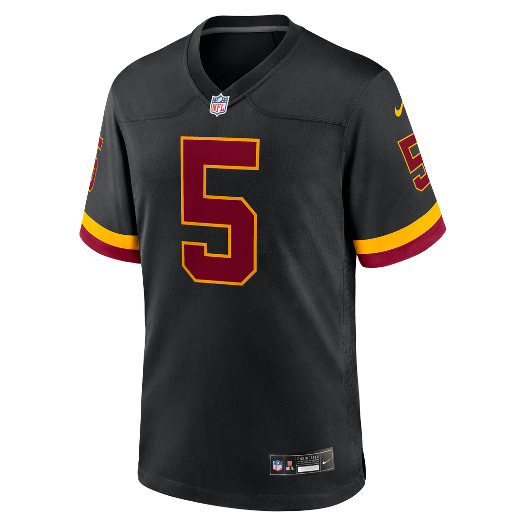 Washington Commanders Jayden Daniels White Game Super Bowl Era Jersey