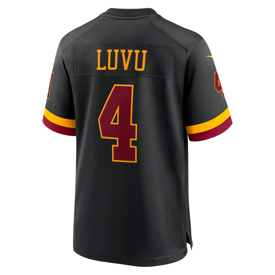 Washington Commanders Frankie Luvu Black Hail Raiser Alternate Game Jersey