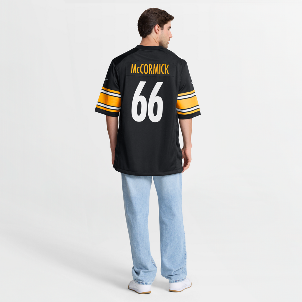 Pittsburgh Steelers Mason McCormick Black Game Jersey