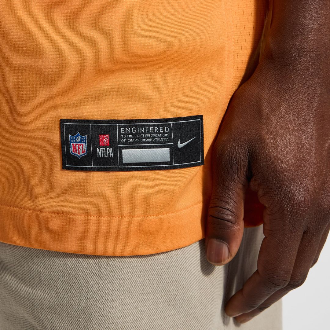 Tampa Bay Buccaneers Chris Godwin Jr. Orange Alternate Game Player Jersey