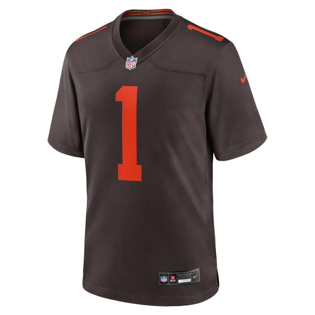 Cleveland Browns KC Concepcion Jr. Brown Alternate Game Jersey