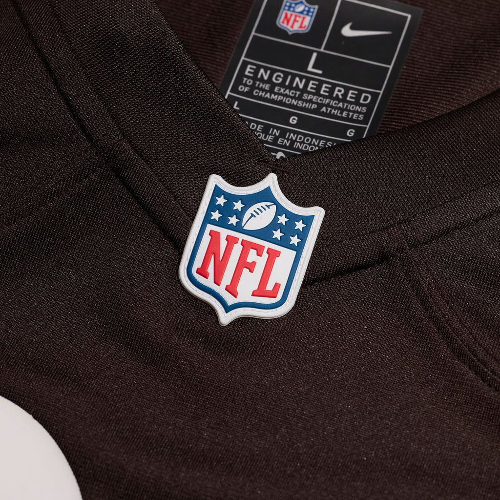 Cleveland Browns Don Fleming Brown Retired Player Jersey