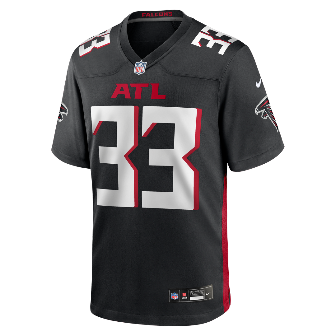 Atlanta Falcons Michael Turner Black Game Retired Player Jersey
