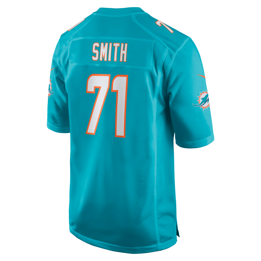 Miami Dolphins Kion Smith Aqua Game Jersey