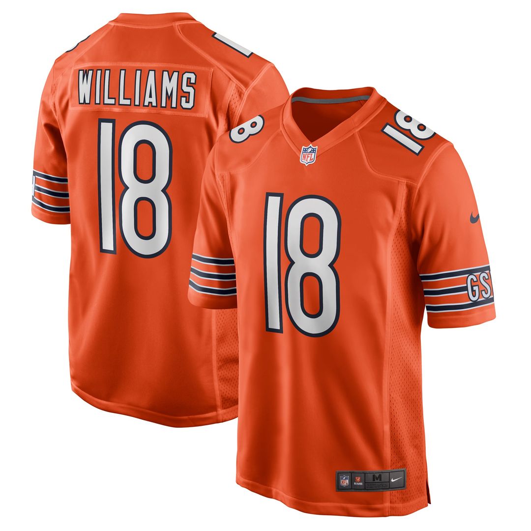 Chicago Bears Caleb Williams Navy Player Game Jersey