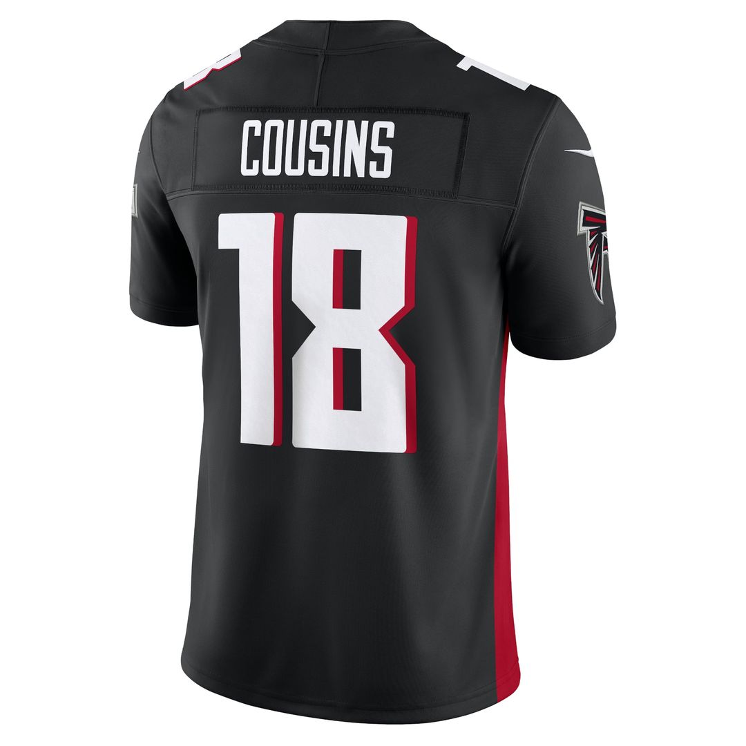 Atlanta Falcons Kirk Cousins Black Vapor F.U.S.E. Limited Jersey