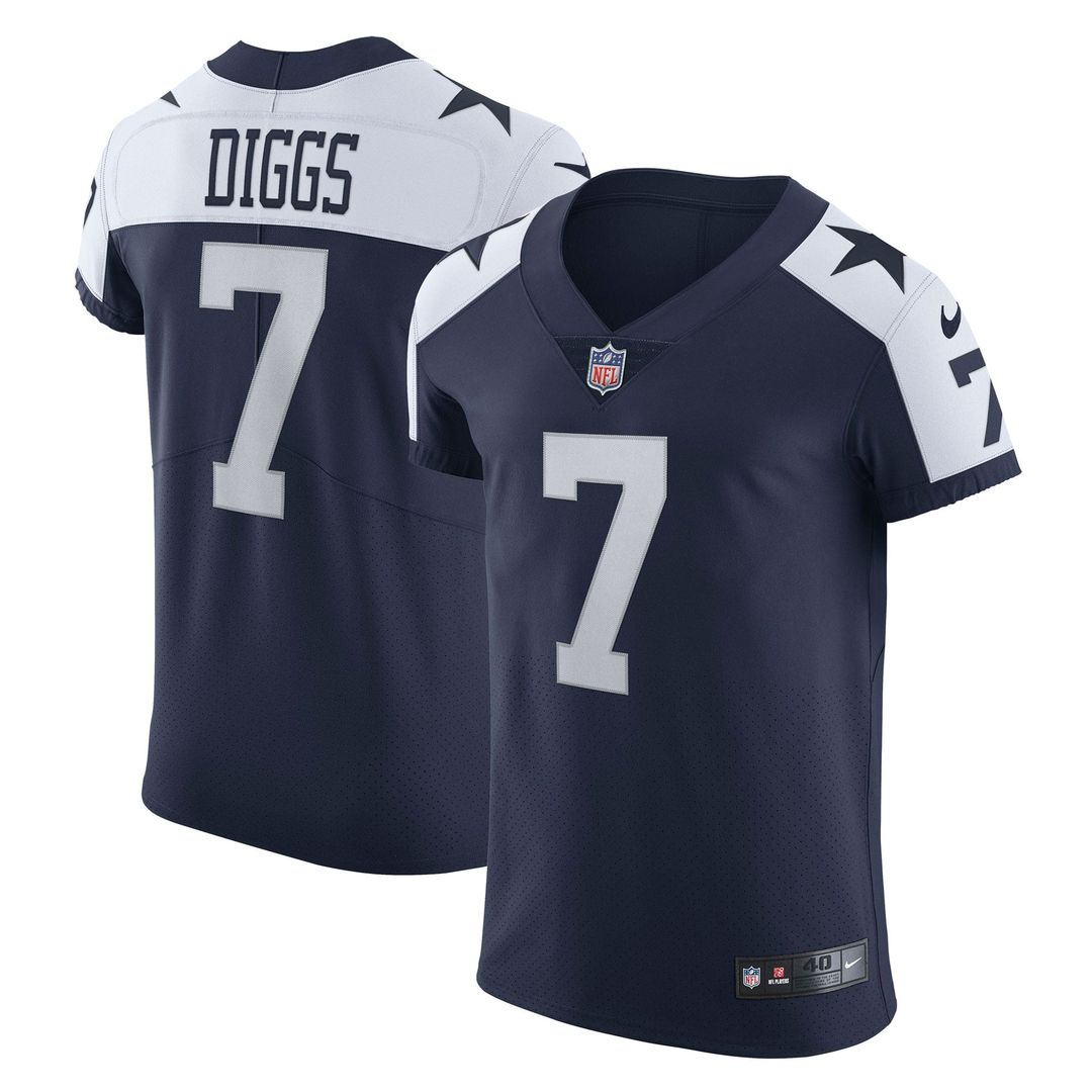 Dallas Cowboys Trevon Diggs White Vapor Elite Jersey