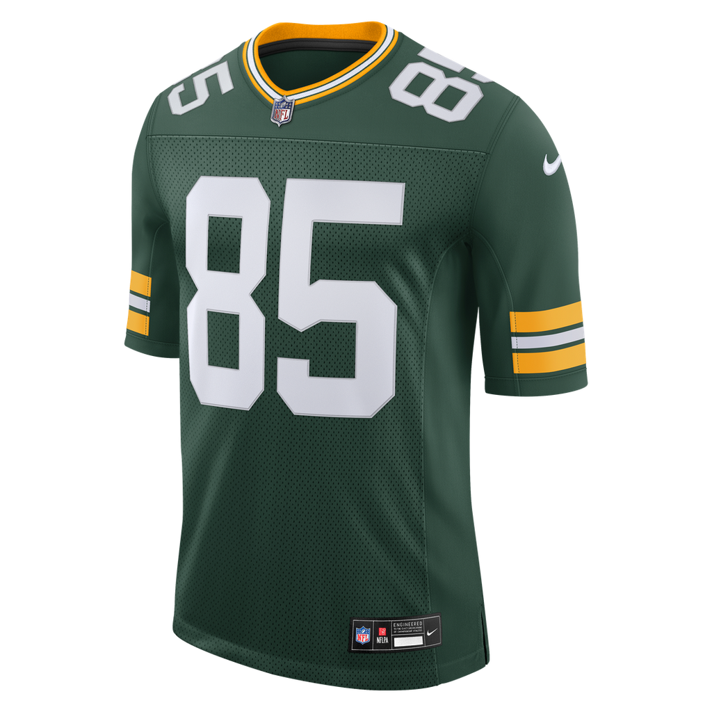 Green Bay Packers Tucker Kraft Green Vapor Untouchable Stitched Limited Jersey