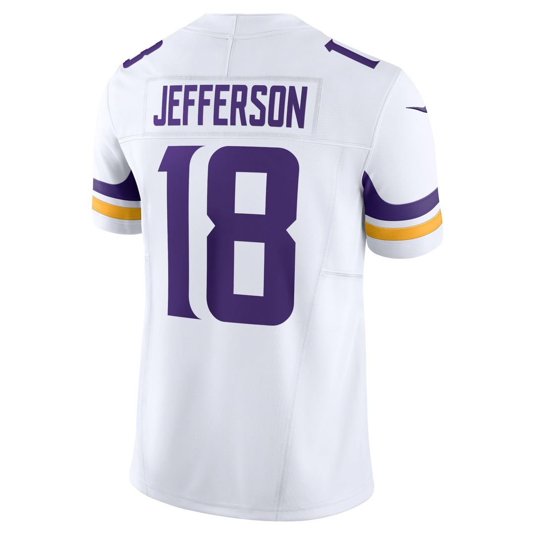 Minnesota Vikings Justin Jefferson Purple Vapor F.U.S.E. Limited Jersey