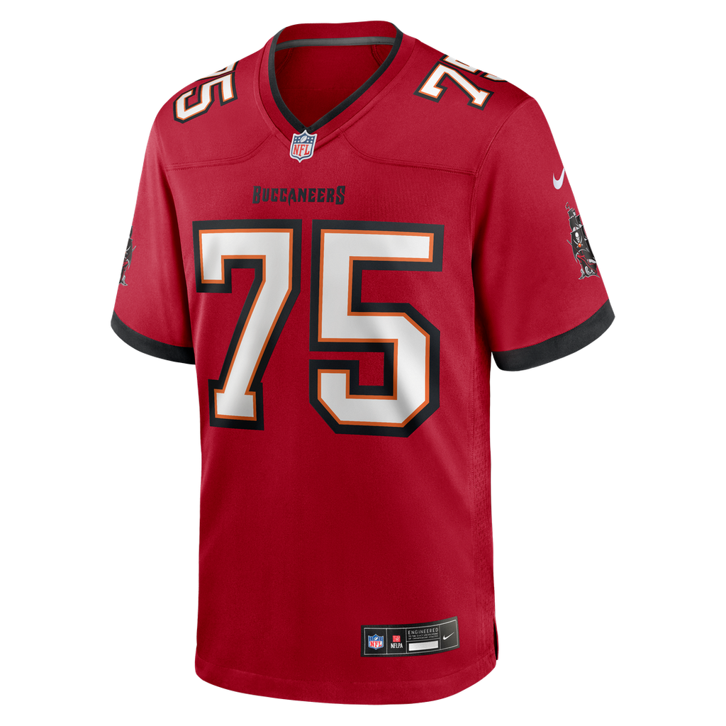 Tampa Bay Buccaneers Billy Schrauth Red Team Game Jersey