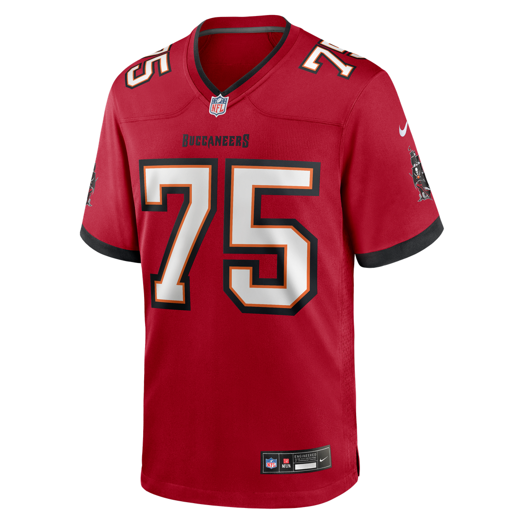 Tampa Bay Buccaneers Billy Schrauth Red Team Game Jersey