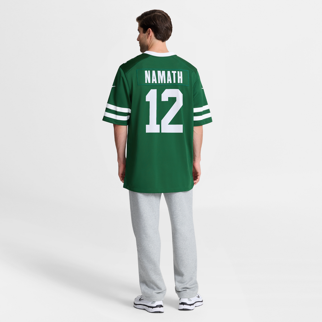 New York Jets Joe Namath Legacy Green Game Jersey