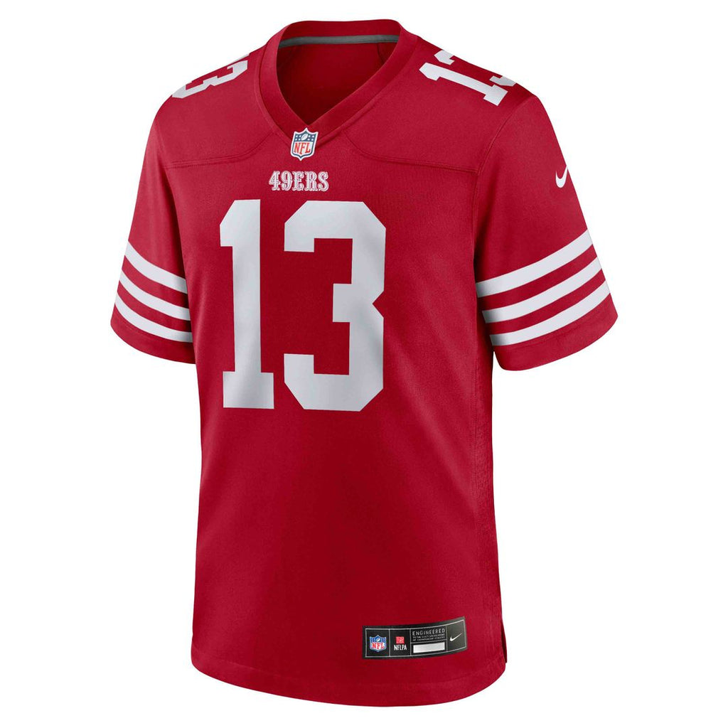 San Francisco 49ers Brock Purdy White Game Player Jersey
