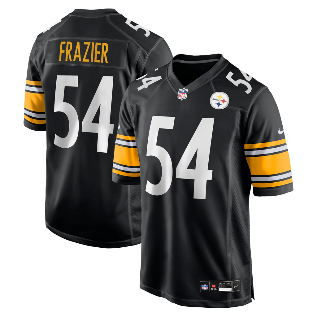 Pittsburgh Steelers Zach Frazier Black Game Jersey