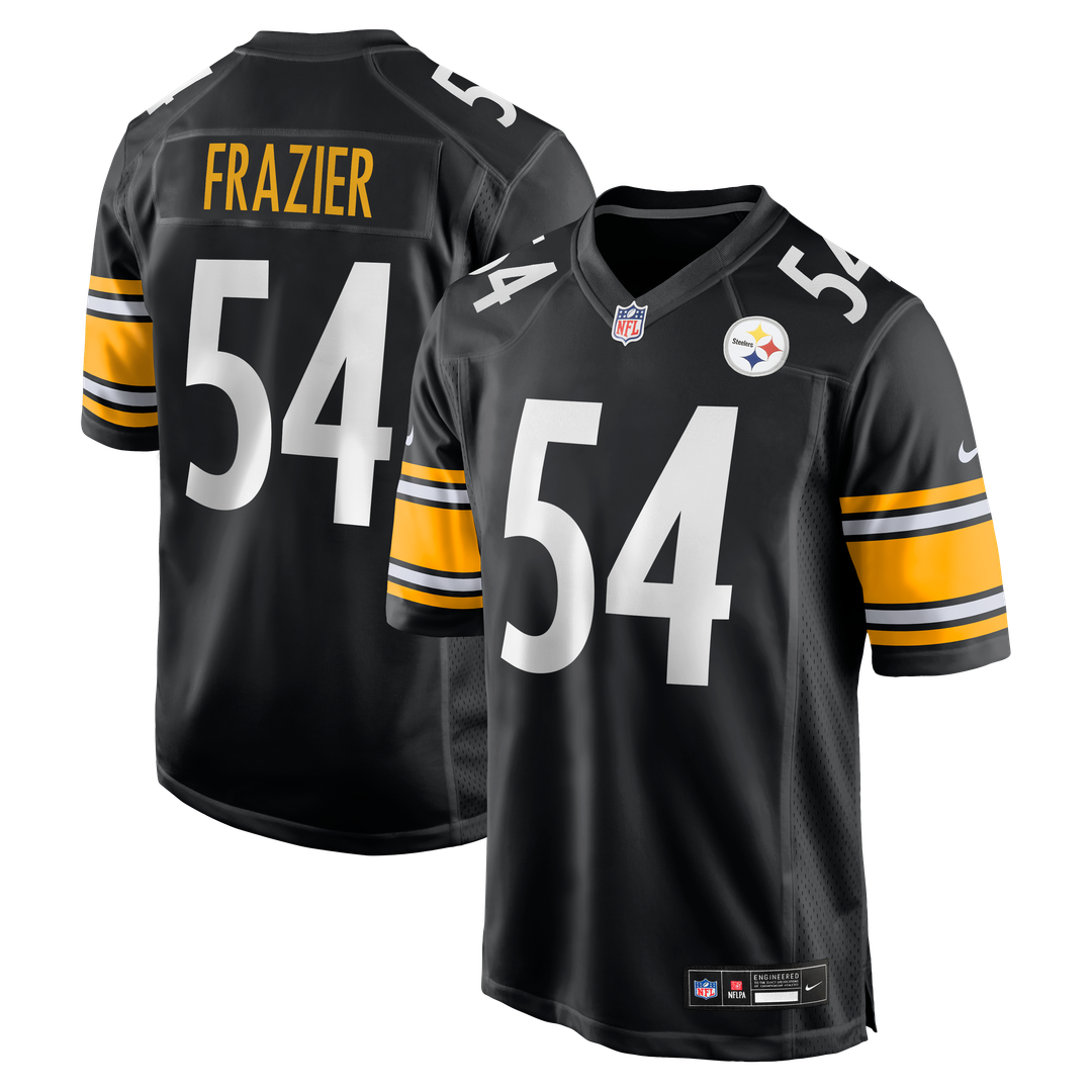 Pittsburgh Steelers Zach Frazier Black Game Jersey