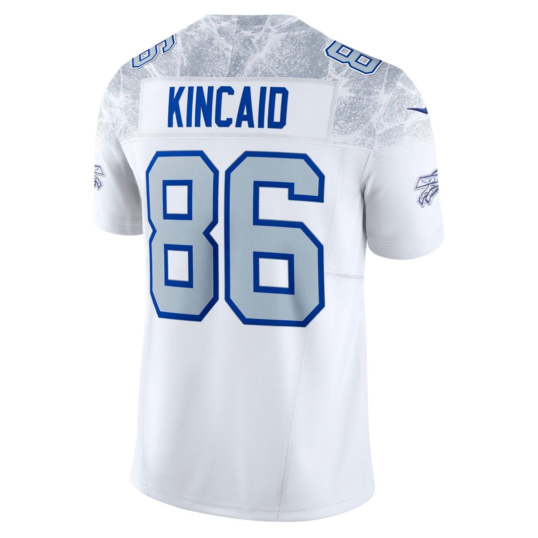 Buffalo Bills Dalton Kincaid White Rivalries Collection Stitched Limited Jersey