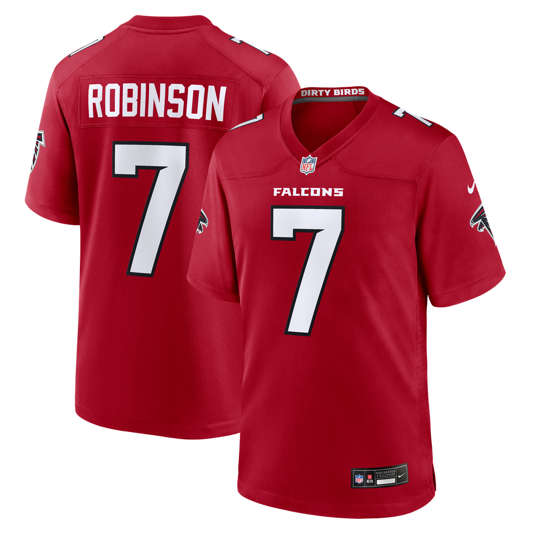 Atlanta Falcons Bijan Robinson Red Game Jersey