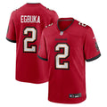 Tampa Bay Buccaneers Emeka Egbuka Red Team Game Jersey