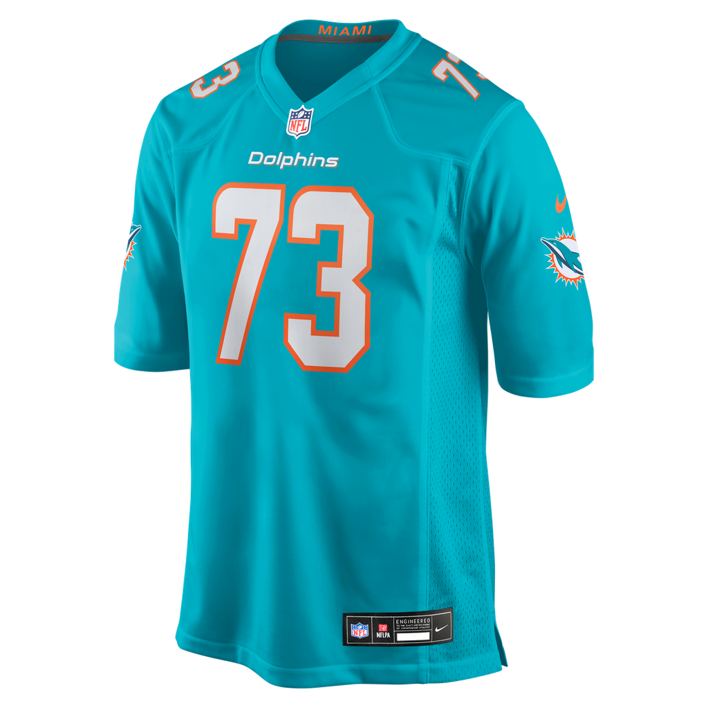 Miami Dolphins Austin Jackson Aqua Game Jersey