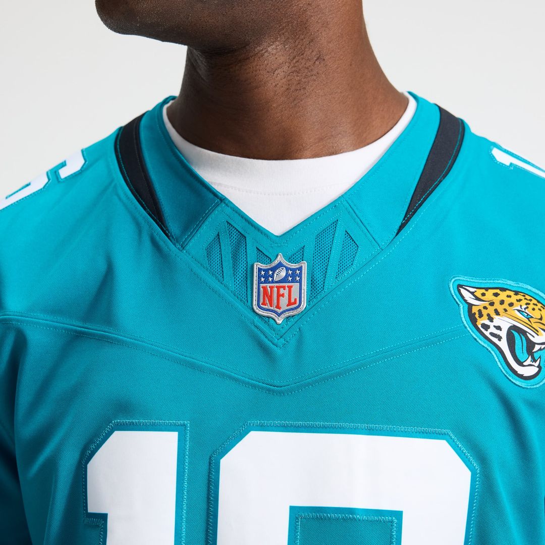Jacksonville Jaguars Trevor Lawrence Teal Team Vapor F.U.S.E. Stitched Limited Jersey