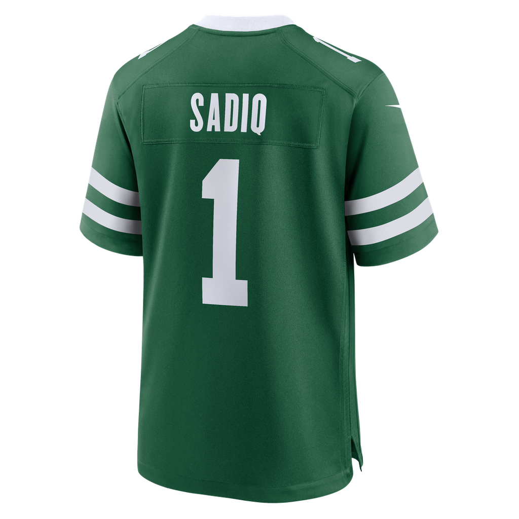 New York Jets Kenyon Sadiq Green Team Game Jersey