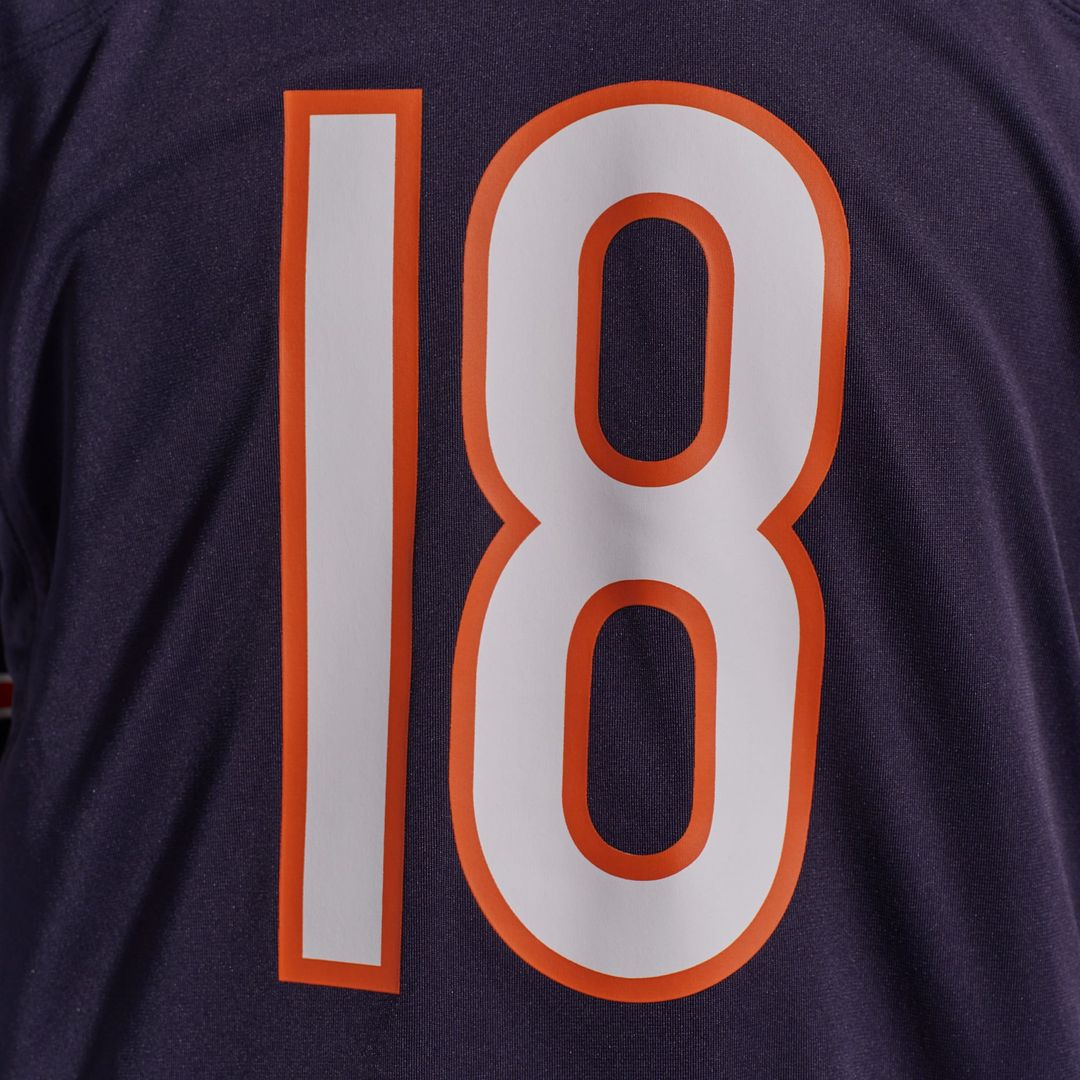 Chicago Bears Caleb Williams Navy Player Game Jersey