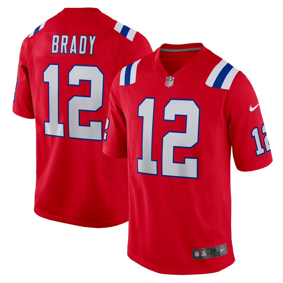 New England Patriots Navy Game Retired Player Jersey