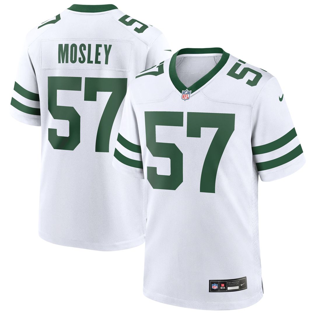 New York Jets C.J. Mosley Legacy Black Alternate Game Jersey