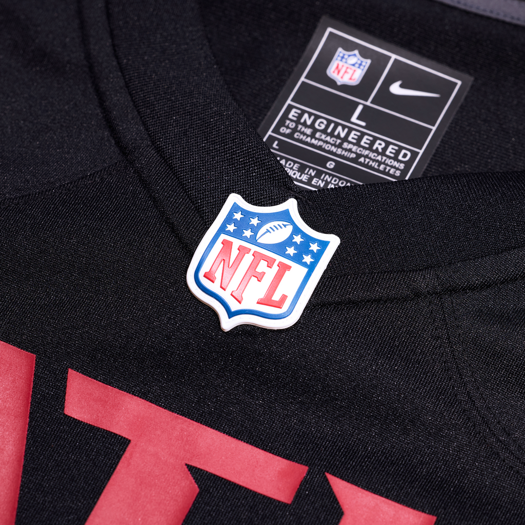 Atlanta Falcons Kyle Pitts Sr. Black Team Game Jersey