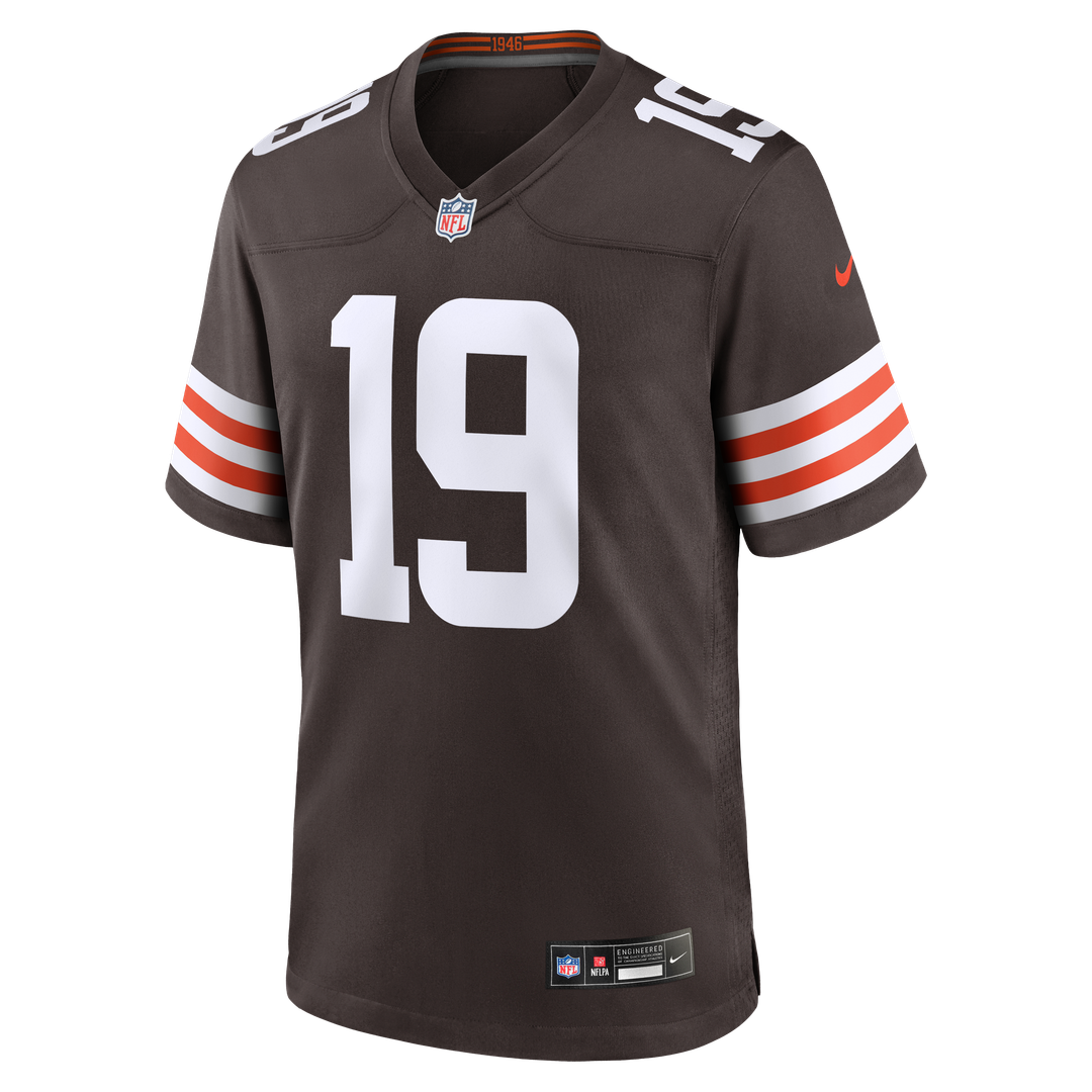 Cleveland Browns Cedric Tillman Brown Game Jersey