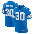 Detroit Lions Khalil Dorsey Blue Team Game Jersey