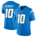 Los Angeles Chargers Justin Herbert Powder Blue Team Vapor F.U.S.E. Stitched Limited Jersey