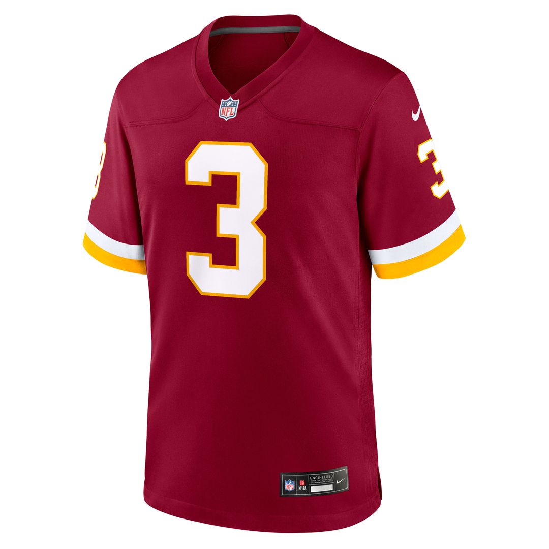 Washington Commanders Stefon Diggs Burgundy Game Jersey