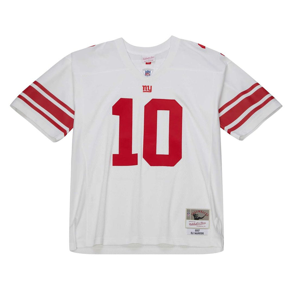 New York Giants Eli Manning Mitchell & Ness White Legacy Replica Jersey
