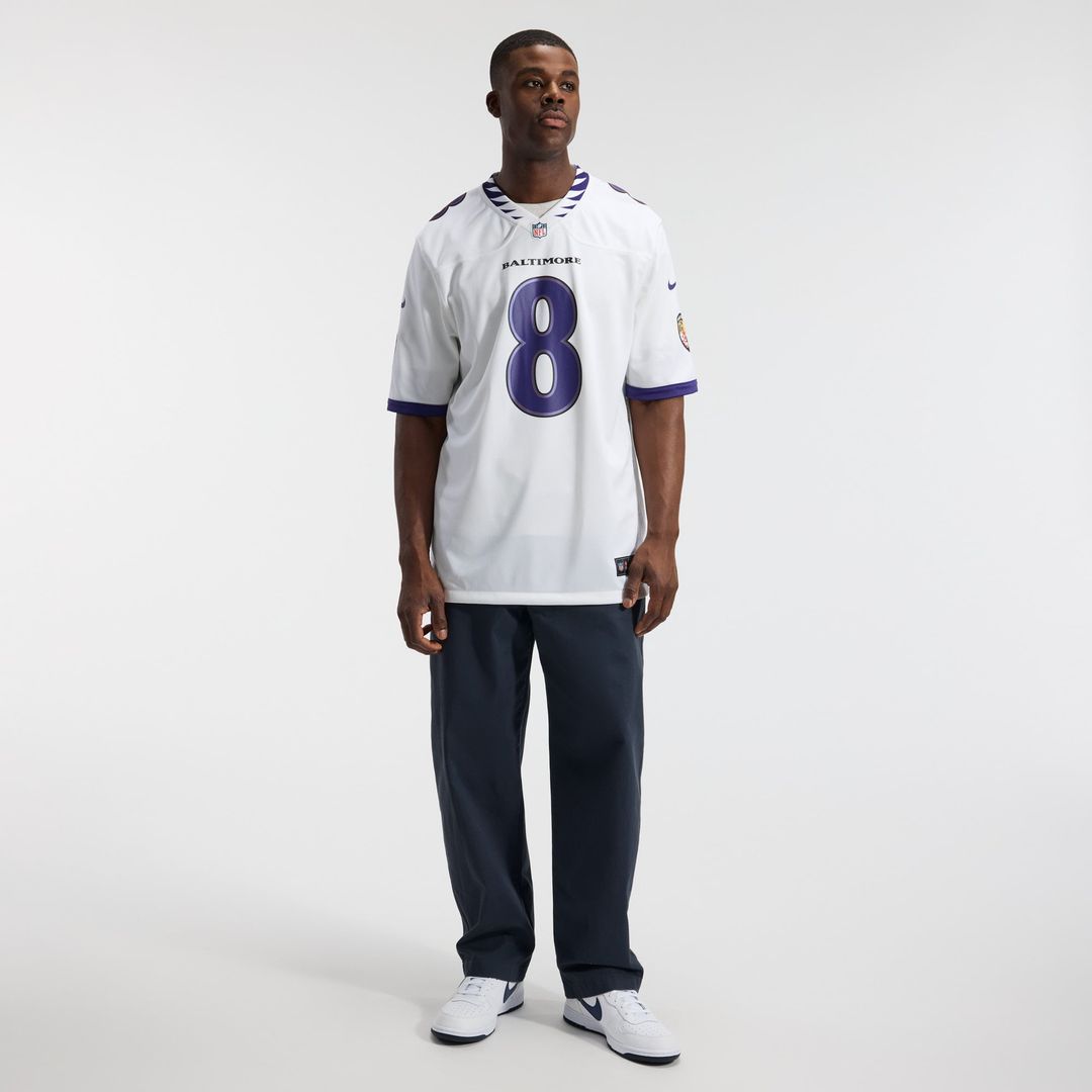 Baltimore Ravens Lamar Jackson Purple Alternate Game Jersey