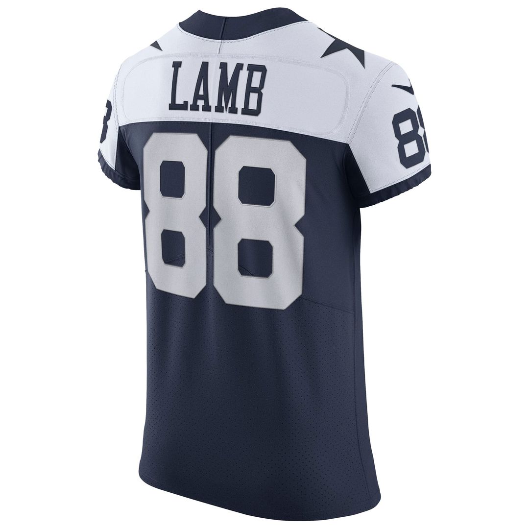 Dallas Cowboys CeeDee Lamb White Vapor Elite Jersey