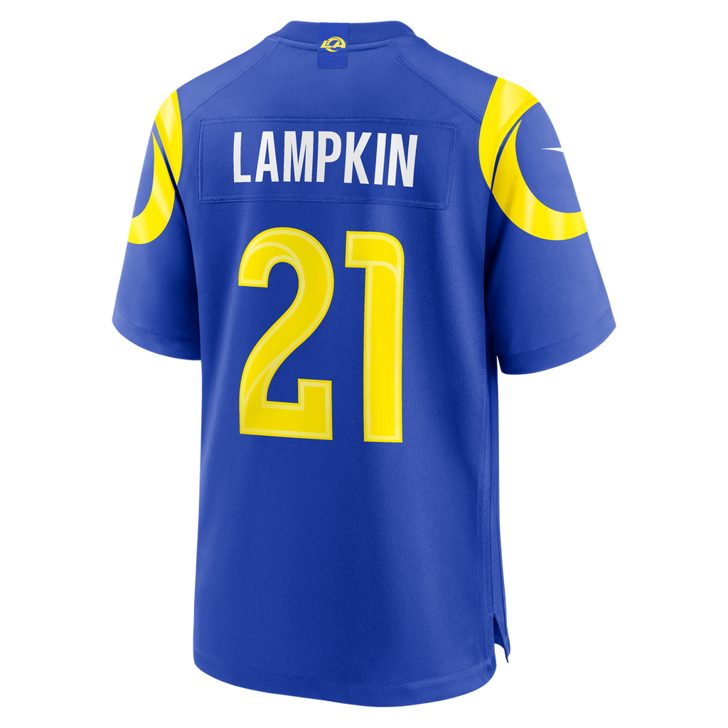 Los Angeles Rams Cam Lampkin Royal Team Game Jersey