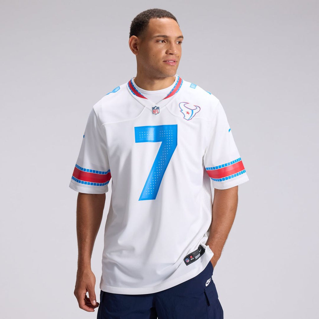 Houston Texans C.J. Stroud White 2026 Rivalries Collection Game Jersey